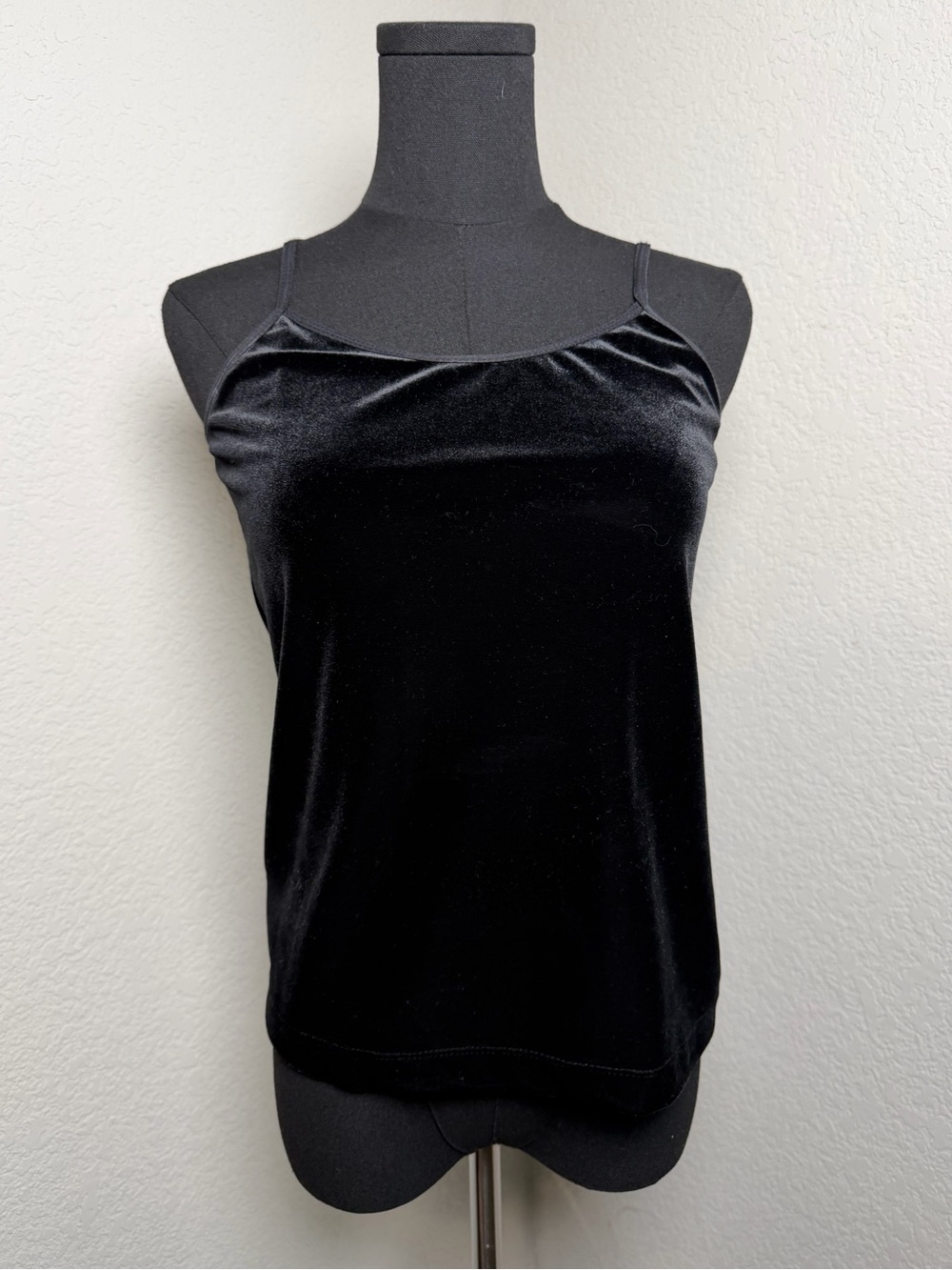 Chico's Black Velvet Camisole